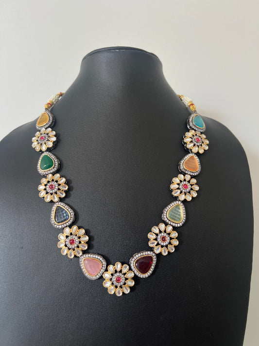 Multi color necklace