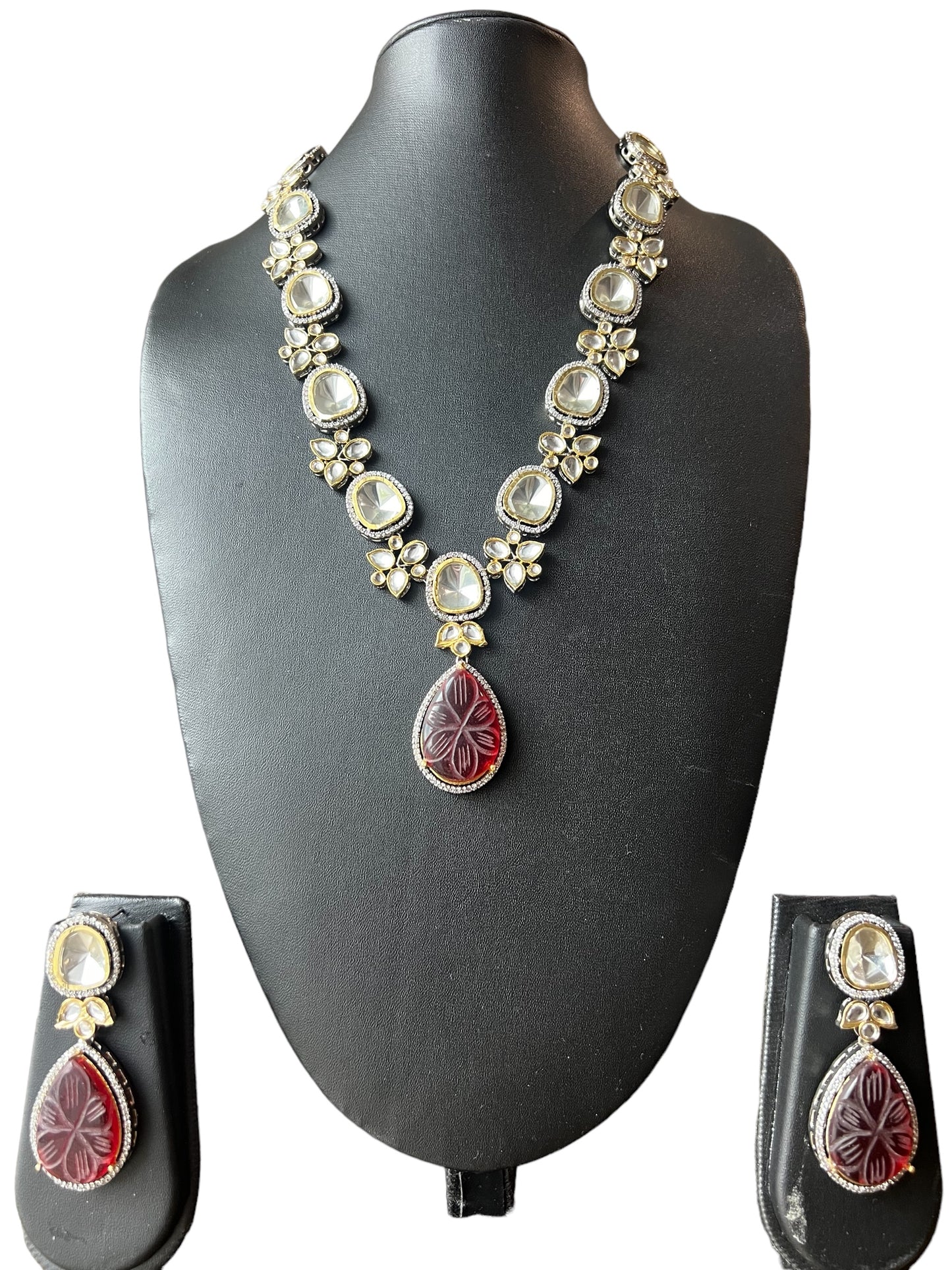 Ruby Uncut Kundan